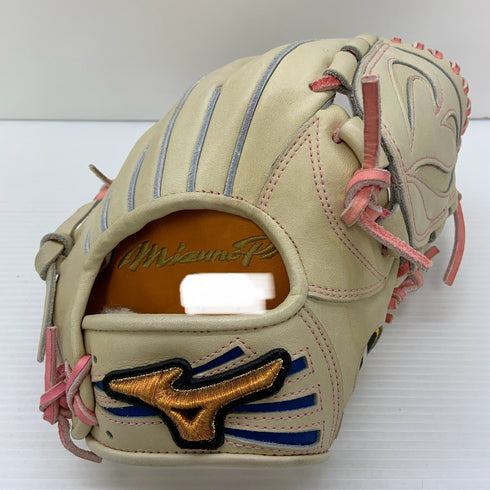 ミズノ MIZUNO ミズノプロ 軟式 大人 一般 内野手用 グローブ グラブ 右投げ オーダー 中古品 グローブ袋付き 野球 7990