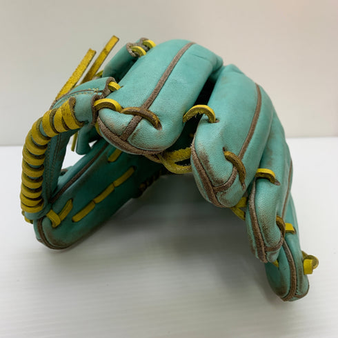 ドナイヤ Donaiya DJNIM 軟式 大人 一般 内野手用 グローブ グラブ 右投げ 中古品 グローブ袋付き 野球 8875