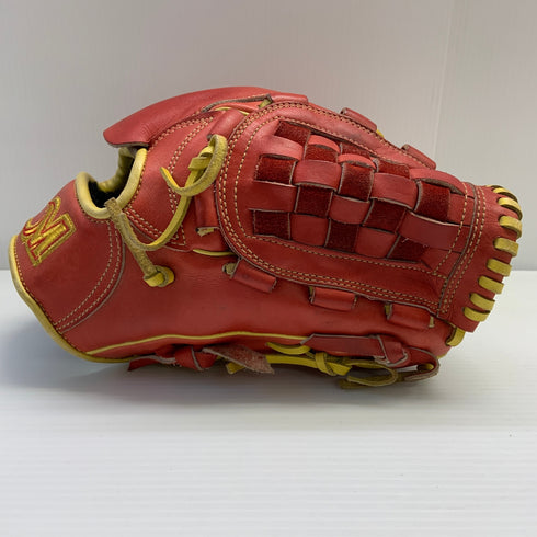 メジャーステージ MAJOR STAGE 軟式 大人 一般 投手用 グローブ ピッチャー グラブ 右投げ 中古品 野球 1297