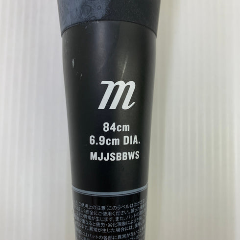 マルーチ marucci ワニクラッシャー 軟式 大人 一般 FRP製バット MJJSBBWS 中古 野球 7656