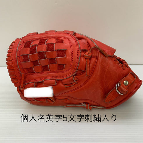 ブランド不明 軟式 大人 一般 投手用 グローブ ピッチャー グラブ 左投げ 中古品 野球 7823