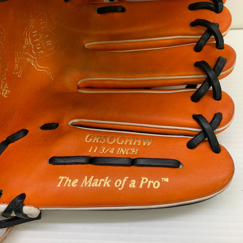 ローリングス Rawlings HOH GRSOGHHW 軟式 大人 一般 内野手用 グローブ グラブ 右投げ 中古品 野球 1442