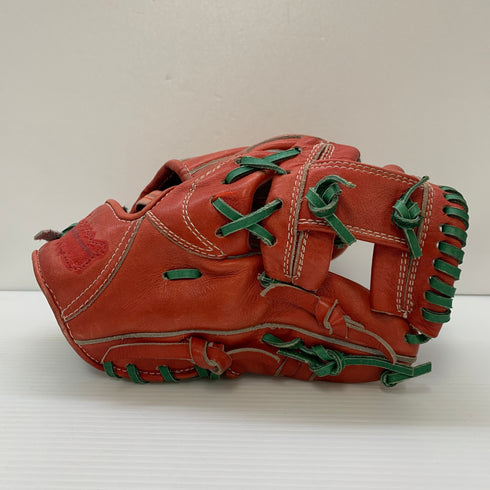 ジームス Zeems 軟式 大人 一般 内野手用 グローブ グラブ 右投げ YH-15N 中古品 野球 6812