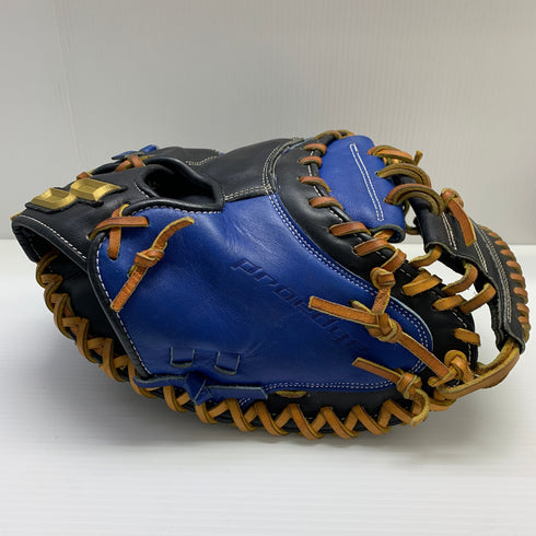 エスエスケイ SSK プロエッジ 軟式 大人 一般 キャッチャーミット 捕手 グローブ グラブ 右投げ PENMU2241 中古品 野球 7241