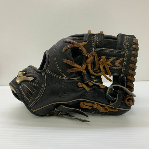 ミズノ MIZUNO グローバルエリート 硬式 大人 一般 内野手用 グローブ グラブ 右投げ 1AJGH18303 中古品 グローブ袋付き 野球 6190