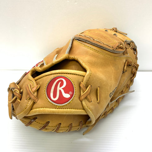 ローリングス Rawlings PRO-10CME 硬式 大人 一般 キャッチャーミット 捕手 グローブ グラブ 右投げ 中古品 野球 9919
