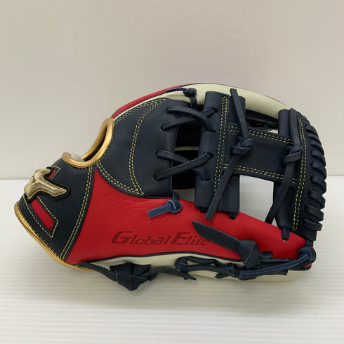 ミズノ MIZUNO グローバルエリート 軟式 大人 一般 内野手用 グローブ グラブ 右投げ 1AJGR28303 タグ付き グローブ袋付き 野球 6794
