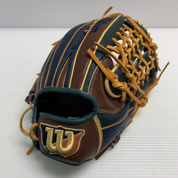 ウィルソン Wilson ワナビーヒーロー 軟式 大人 一般 オールラウンド グローブ グラブ 右投げ RHW95F 中古品 野球 6327