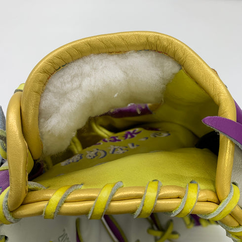 ミズノ MIZUNO ミズノプロ HAGAJAPAN 軟式 大人 一般 内野手用 グローブ グラブ 右投げ 中古品 グローブ袋付き 野球 6256