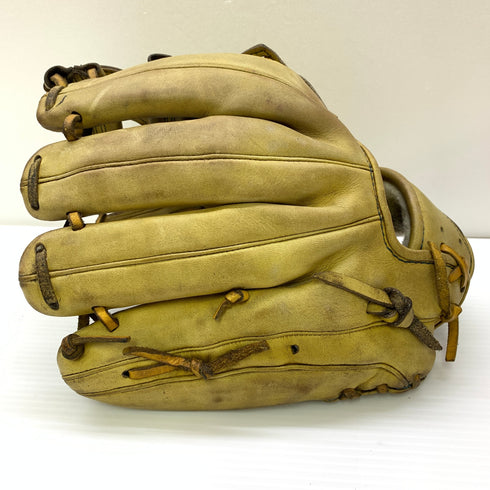 ハイゴールド HI-GOLD 硬式 大人 一般 内野手用 グローブ グラブ 右投げ 中古品 野球 9803