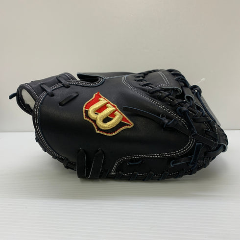 ウィルソン Wilson ウィルソンスタッフ 硬式 大人 一般 キャッチャーミット 捕手 グローブ グラブ 右投げ WBW101707 タグ付き グローブ袋付き 野球 6705