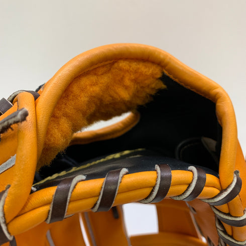 ミズノ MIZUNO ミズノプロ mizunopro 硬式 大人 一般 内野手用 グローブ グラブ 右投げ オーダー 中古品 野球 8683