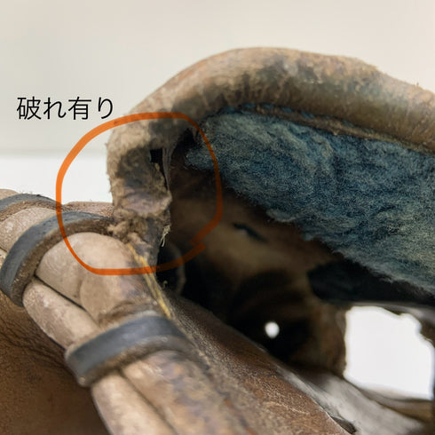 ゼット ZETT 硬式 大人 一般 キャッチャーミット 捕手 グローブ グラブ 右投げ 中古品 野球 6695