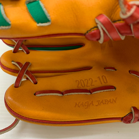 ミズノ MIZUNO ミズノプロ mizunopro HAGAJAPAN 軟式 大人 一般 内野手用 グローブ グラブ 左投げ オーダー 中古品 野球 1069