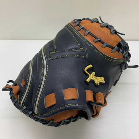 久保田スラッガー KUBOTA SLUGGER KSM-422 軟式 大人 一般 キャッチャーミット 捕手 グローブ グラブ 右投げ 中古品 野球 9635