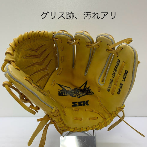 エスエスケイ SSK 軟式 大人 一般 投手用 グローブ ピッチャー グラブ 右投げ WFG-930F 中古品 野球 6288