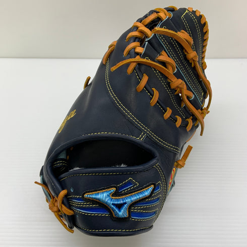 ミズノ MIZUNO ミズノプロ mizunopro HAGAJAPAN 軟式 大人 一般 ファーストミット 一塁手 グローブ グラブ 右投げ オーダー 中古品 グローブ袋付き 野球 8475