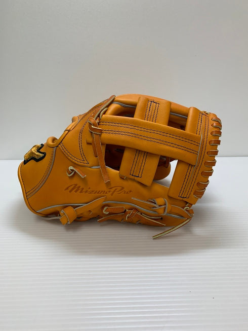 中古品 ミズノ MIZUNO ミズノプロ 硬式内野手用グローブ 1AJGH91603 内野TM型 3714