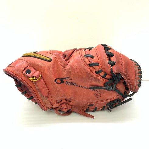 ナイキ NIKE 軟式 大人 一般 キャッチャーミット 捕手 グローブ グラブ 右投げ 中古品 野球 9716