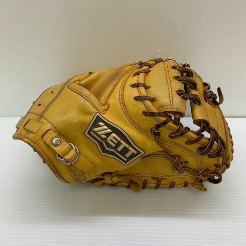 ゼット ZETT BRCB33912 軟式 大人 一般 キャッチャーミット 捕手 グローブ グラブ 右投げ 中古品 野球 1194