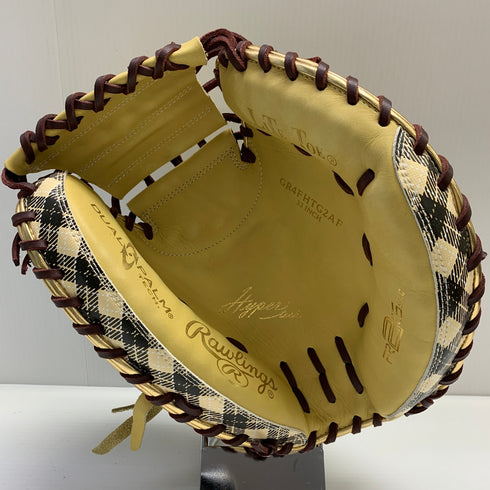 ローリングス Rawlings ハイパーテック 軟式 大人 一般 キャッチャーミット 捕手 グローブ グラブ 右投げ GR4FHTG2AF 中古品 野球 7047