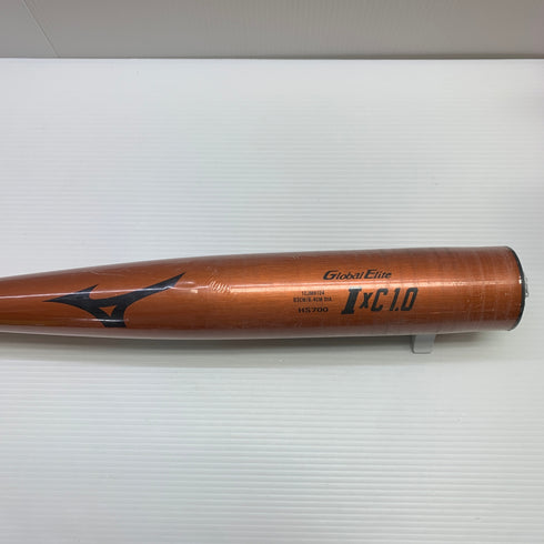 ミズノ MIZUNO グローバルエリート 硬式 大人 一般 金属製バット 1CJMH124 ミドルバランス 未使用品 野球 7664