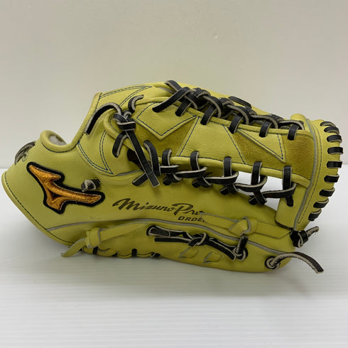 ミズノ MIZUNO ミズノプロ mizunopro 硬式 大人 一般 外野手用 グローブ グラブ 右投げ オーダー 中古品 野球 9009
