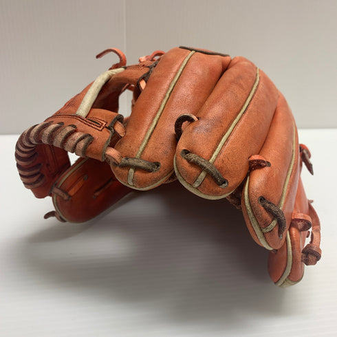 久保田スラッガー KUBOTA SLUGGER 硬式 大人 一般 内野手用 グローブ グラブ 右投げ オーダー 中古品 野球 7329