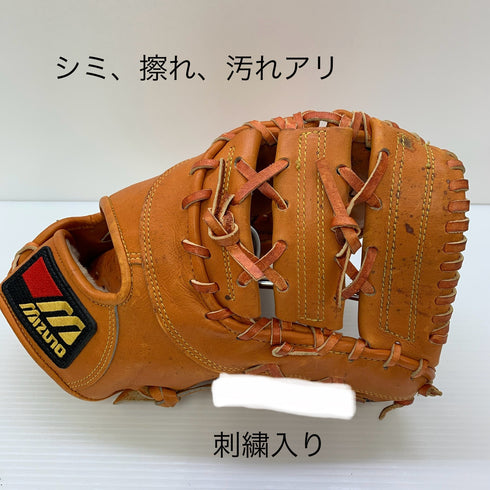 ミズノ MIZUNO ワールドウィン 硬式 大人 一般 ファーストミット 一塁手 グローブ グラブ 右投げ 中古品 野球 6511