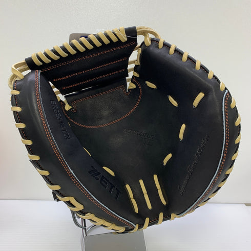 ゼット ZETT 軟式 大人 一般 キャッチャーミット 捕手 グローブ グラブ 右投げ BRCB31412 タグ付き グローブ袋付き 野球 6207