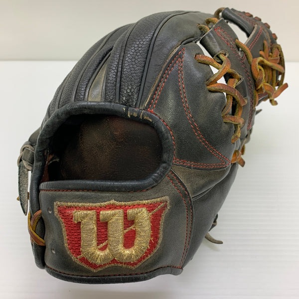 ウィルソン Wilson ウィルソンスタッフ Wilson Staff 17E 硬式 大人 一般 投手用 グローブ ピッチャー グラブ 右投げ 中古品 野球 8719