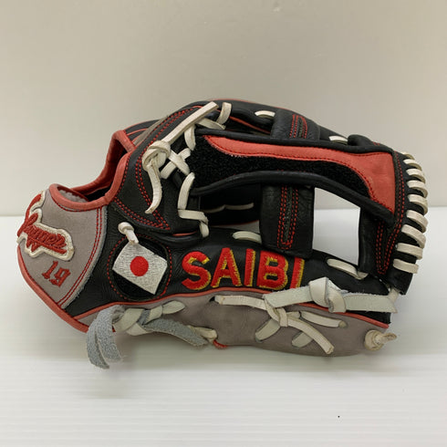久保田スラッガー KUBOTA SLUGGER 軟式 大人 一般 内野手用 グローブ グラブ 右投げ オーダー 中古品 野球 8695
