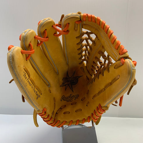 ローリングス Rawlings Trapper RG411U 軟式 大人 一般 外野手用 グローブ グラブ 左投げ 中古品 野球 1347