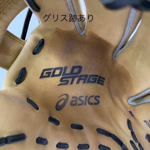 アシックス asics ゴールドステージ 軟式 大人 一般 内野手用 グローブ グラブ 右投げ BGR3LS 中古品 野球 6289
