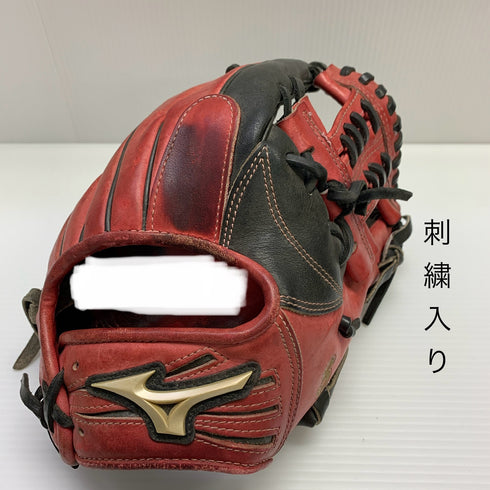 ミズノ MIZUNO グローバルエリート 軟式 大人 一般 内野手用 グローブ グラブ 右投げ 中古品 野球 7039