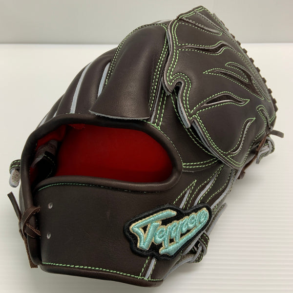 てっぺん Teppen 硬式 大人 一般 投手用 グローブ ピッチャー グラブ 右投げ SW1 中古品 グローブ袋付き 野球 6790