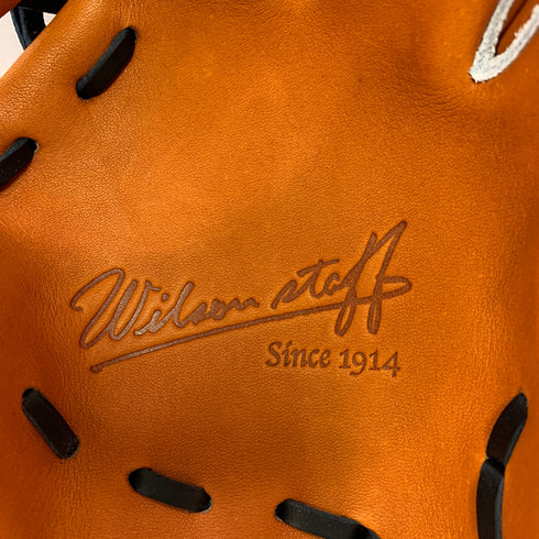 ウィルソン Wilson ウィルソンスタッフ Wilson Staff WBW104319 硬式 大人 一般 内野手用 グローブ グラブ 右投げ タグ付き グローブ袋付き 野球 8750