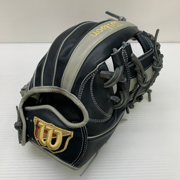 ウィルソン Wilson ウィルソンベア 硬式 大人 一般 内野手用 グローブ グラブ 右投げ オーダー 中古品 野球 7146