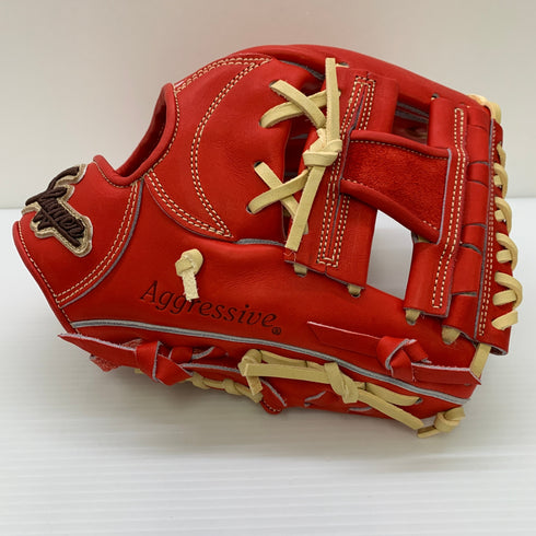 久保田スラッガー KUBOTA SLUGGER KSG-AR4 硬式 大人 一般 内野手用 グローブ グラブ 右投げ タグ付き グローブ袋付き 野球 8905