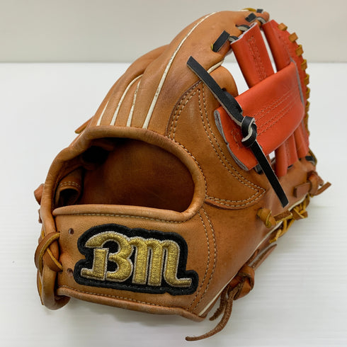 ベースマン BASEMAN BM 軟式 大人 一般 内野手用 グローブ グラブ 右投げ 中古品 野球 6459
