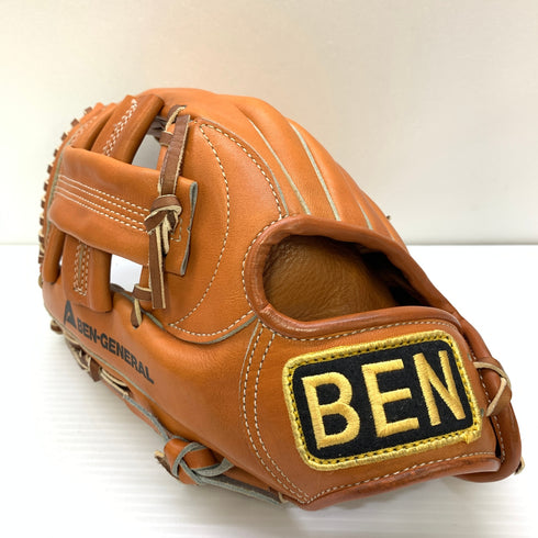 BEN BEN-3025 軟式 大人 一般 内野手用 グローブ グラブ 左投げ 中古品 野球 1088