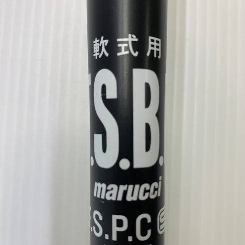 マルーチ marucci ワニクラッシャースピード 軟式 大人 一般 FRP製バット MJJSBBWS 中古 ケース付き 野球 8560