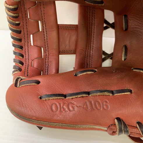 ハイゴールド HI-GOLD OKG-4106 軟式 大人 一般 内野手用 グローブ グラブ 右投げ 中古品 野球 9430