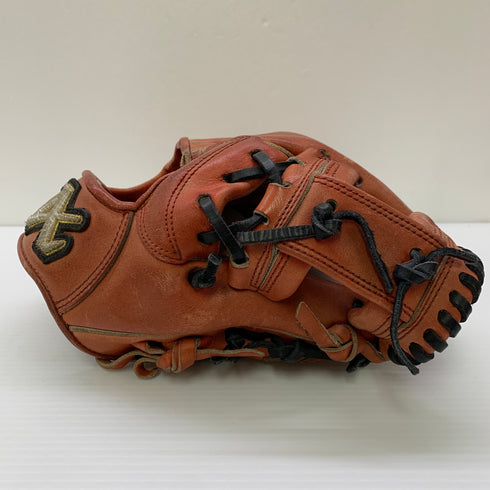 アトムズ ATOMS 1904 硬式 大人 一般 内野手用 グローブ グラブ 右投げ 中古品 野球 8865