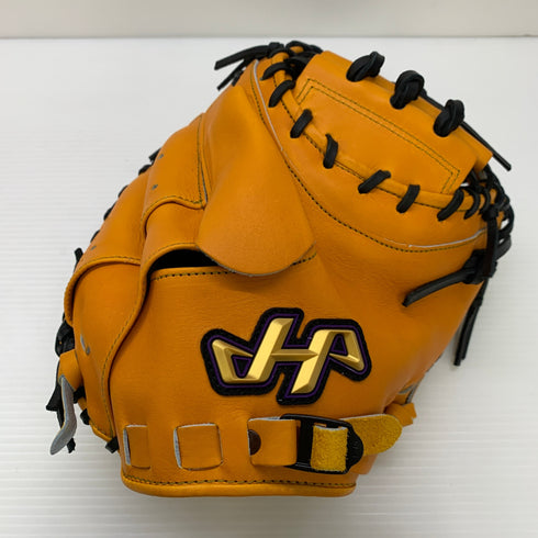 ハタケヤマ HATAKEYAMA 硬式 大人 一般 キャッチャーミット 捕手 グローブ グラブ 右投げ K-M9by タグ付き 野球 6773