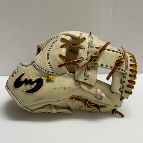 ジームス Zeems 軟式 大人 一般 内野手用 グローブ グラブ 右投げ SV-527SBN 中古品 野球 7733