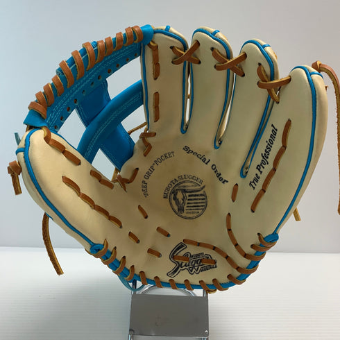 久保田スラッガー KUBOTA SLUGGER スペシャルオーダー 軟式 大人 一般 外野手用 グローブ グラブ 右投げ 中古品 野球 6229