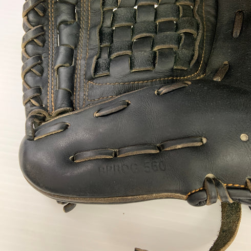 ゼット ZETT プロステイタス PROSTATUS BPROG560 硬式 大人 一般 二塁手・遊撃手用 グローブ グラブ 右投げ 中古品 グローブ袋付き 野球 9261