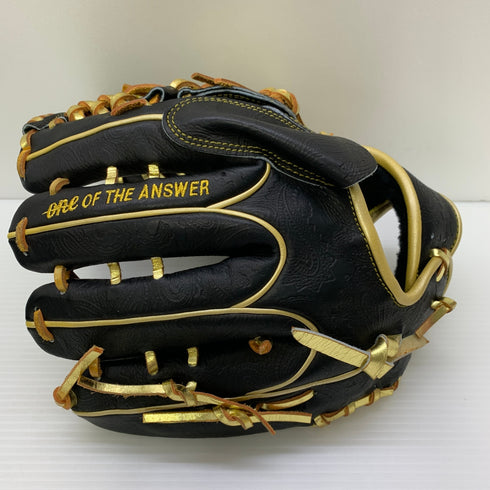 ワンオブジアンサー 硬式 大人 一般 投手用 グローブ ピッチャー グラブ 右投げ 中古品 グローブ袋付き 野球 6055