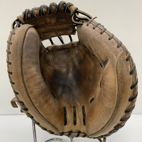 ゼット ZETT 硬式 大人 一般 キャッチャーミット 捕手 グローブ グラブ 右投げ 中古品 野球 6695